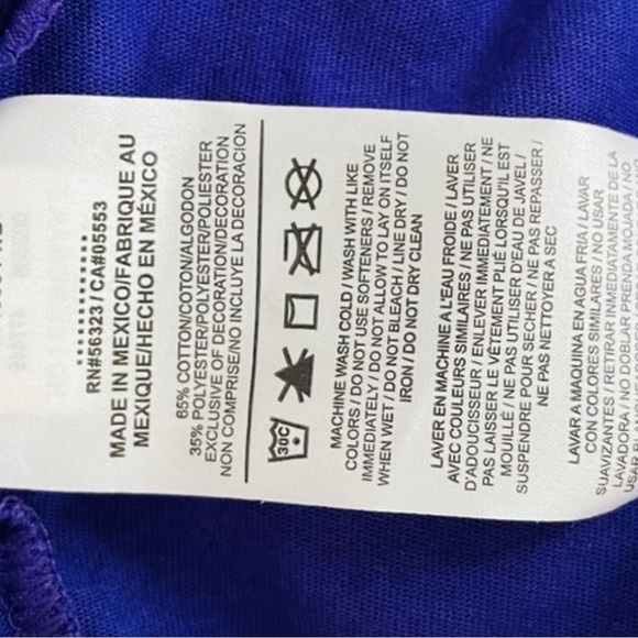 Nike Purple Just Do It Racerback Tank Top - Picture 4 of 5